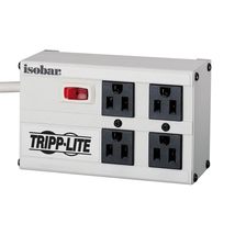 Tripp Lite Isobar 4 Outlet Surge Protector Power Strip, 6ft. Cord, Right... - $116.00