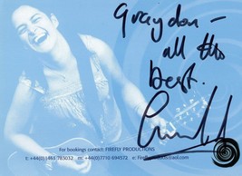 Carol Laula  Scottish Pop Singer Hand Signed Photo - £13.69 GBP