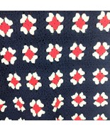 Twin Size Blue Granny Square Blanket Roseanne Afghan Throw - $682.75 MXN