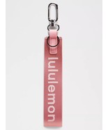 LULULEMON Never Lost Keychain Deco Pink/ Light Ivory NWT USPS SHIP - $39.55