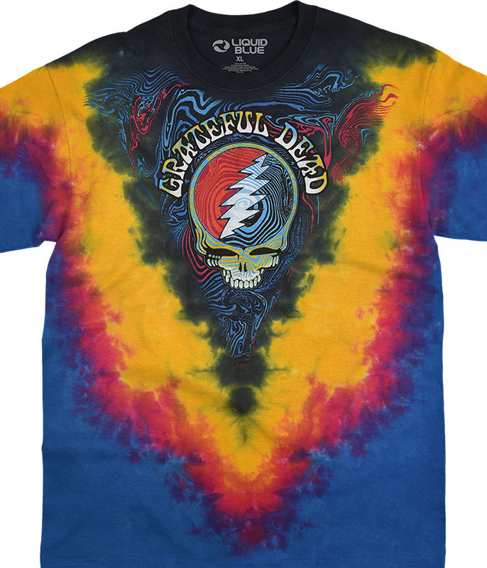 Grateful Dead  Ripple Tie Dye Shirt   S  M  L   XL  2X