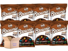 Classic Cookie Soft Baked Cookies, Brownie-Candy Brownie Round, 8ct. - £14.27 GBP