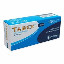 Tabex 1.5 mg x100 tablets  -Quit Smoking (PACK OF 2 ) - €90,56 EUR