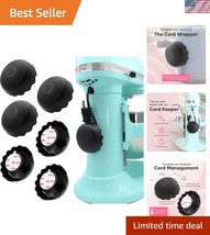 Flexible Cord Wrappers with Secure Edge | 6-Pack for Neat Kitchen &amp; Offi... - $1,036.84 MXN