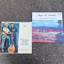Swedish Vinyl Lot of 2: Taube Sings Taube &amp; Songs in Swedish Gloria Dani... - £17.40 GBP