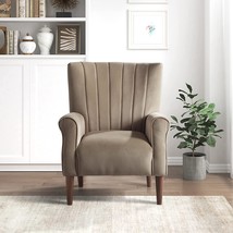 Lexicon Monroe Accent Chair, Brown - £264.73 GBP