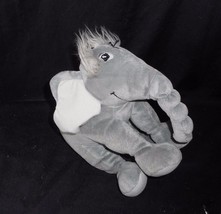 8&quot; 2007 DR SEUSS HORTON GRAY ELEPHANT STUFFED ANIMAL PLUSH MANHATTAN TOY... - $19.00