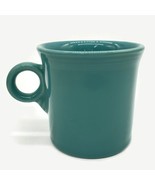 Fiestaware Turquoise Ceramic Mug Coffee Cup USA By Homer Laughlin 3 1/2&quot;... - £9.19 GBP