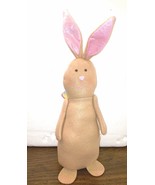 Easter Bunny Brown with PINK EARS SHELF OR TABLE DECORATION - £18.40 GBP