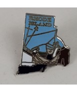 Vintage Rhode Island State Lapel Pin 1 Inch Collectible - $13.10