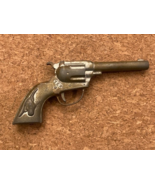 VINTAGE HUBLEY TOY GUN TEX U.S.A. SINGLE CAP 5.5" - $9.50