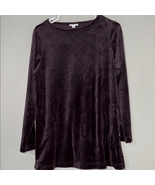 Pure Jill Plum Long Sleeve Top - $347.06 MXN