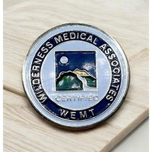 Wilderness Medical Associates Lapel Pin Certified WEMT Mountain Landscape - $13.89