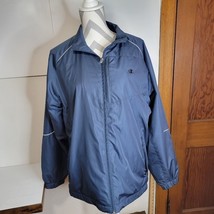 Blue Champion lightweight Waterproof Jacket size med Mens - £14.69 GBP