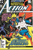 Action Comics Comic Book #586 Superman DC Comics 1987 VFN/NEAR MINT NEW ... - £2.76 GBP