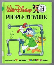 ORIGINAL Vintage 1983 Disney Library #154 People at Work Hardcover Book - $9.89
