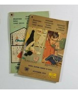 2 GTE Illustrated Phone Books Kewanee Illlinois Advertisement 1960 1959 - £7.04 GBP