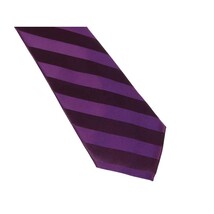 Men's Stacy Adams Tie and Hankie Set Fancy Woven Silky Satin #SAT100 Purple image 3