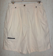 Excellent Womens Jamie Sadock Ivory Microfiber Shorts Size 8 - £19.71 GBP