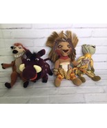 Disney The Lion King Broadway Musical Stuffed Plush Lot Simba Nala Timon... - £20.46 GBP