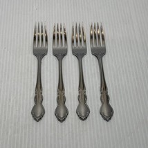 Oneida Dover Dinner Forks Heirloom Stainless Flatware Set of 4 - $49.98