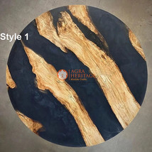 Epoxy Round Table, Dining, sofa, Center table top Unique Design Wood Tab... - $7,949.17 MXN+