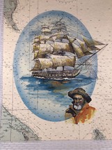 Vintage Cat Island Map. Ship. Captain. 20X16 Print/Poster - $343.43 MXN