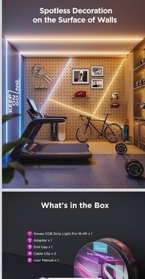 Govee COB LED Strip Light Pro, LED Lights  Compatible with Alexa, Google As Item image 9