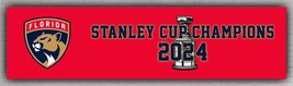 Florida Hockey Team Home Decor Flag 2x8ft Panthers Champions 24 Banner - $18.00
