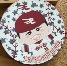 Genuine Japan Baseball 36 Yasuhito Uchida Rakuten Eagles Metal Pin - $11.39