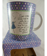 Mary Phillips Mug Give A Man A Fish ..The Entire Weekend 8 oz 2004 New i... - $166.92 MXN