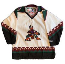 NHL Phoenix Coyotes CCM Hockey Jersey Child One Size Arizona Old Logo Desert Dog - £26.87 GBP