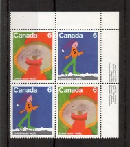 Canada  -  SC#675a Imprint UR Mint NH  -  8 cent  Santa Claus &amp; Skater  issue  - $0.74