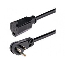 Startech.Com RFX-6F-POWER-CORD 6FT (1.8M) Ac Power Extension Cable RIGHT-ANGLE N - £31.80 GBP