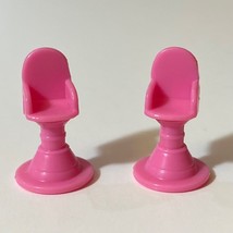 Vintage Polly Pocket Bluebird 1995 Ice Cream Stand Fun Chairs - £9.39 GBP