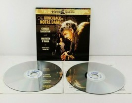The Hunchback of Notre Dam Laserdisc LD Charles Laughton Maureen Ohara TCM - £23.50 GBP