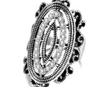 Ia beach party ring for women fashion antique tibetan silver white crystal vintage thumb155 crop