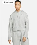 Women&#39;s Jordan Essentials Fleece Hoodie in Grey, Size: XS | DN4570-063 - $943.35 MXN