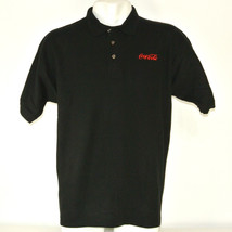 COCA-COLA Merchandiser Employee Uniform Polo Shirt Black Size S Small NEW - $25.49
