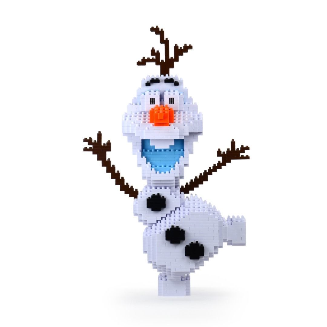 Olaf (Frozen) Sculpture (JEKCA Lego Brick) DIY Kit