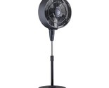 NewAir 18&quot; 3-Speed Wide-Angle Oscillating Outdoor Misting Pedestal Fan B... - $97.02