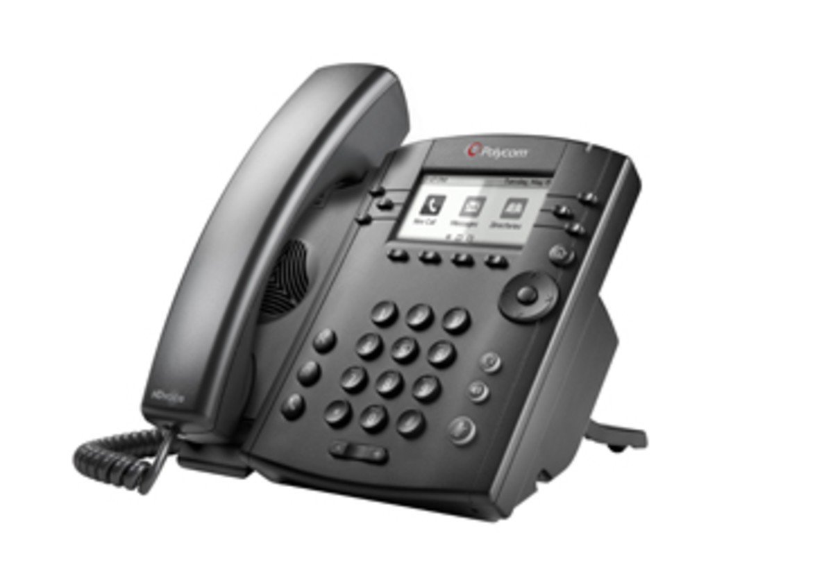 Polycom VVX 310 Business Media Phone (Power Supply Not Included) - $25.92
