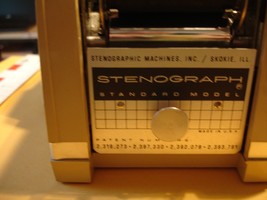 Stenograph Standard Model Vintage  - $49.50