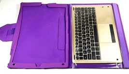 Ultra-Thin Bluetooth Keyboard Case, Purple - $22.76