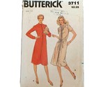 Vintage Butterick Sewing Pattern 3711 for Misses Dresses and Belt size 12 - $6.20