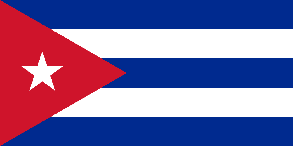 Cuba Flag - 4x6 Inch - $3.99