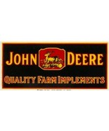 5&quot;x3&quot; BILLBOARD SIGN JOHN DEERE O/S Lionel/AMERICAN FLYER - $6.99