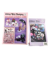 What&#39;s New Glitzy Blitz Holiday Design Book II and Iron-On Lame Pieces Pack - £11.29 GBP