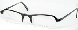 Vintage JAI KUDO AA1621 P02 BLACK /CLEAR EYEGLASSES GLASSES FRAME 50-21-... - £54.21 GBP