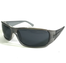 Zero Sunglasses Mod 3-1216 Col S1883 Gray Square Frames with Black Lenses - $41.89